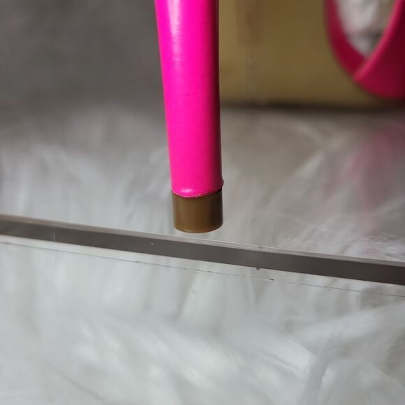 Vince Camuto heels in barbie core pink size 61/2 brand new! - Picture 7 of 10